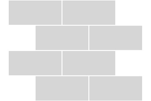 Ceramic Mosaic Tile Rectangle Subway Shape