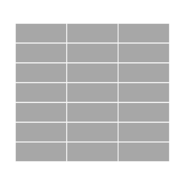 Ceramic Mosaic Tile Rectangle Subway