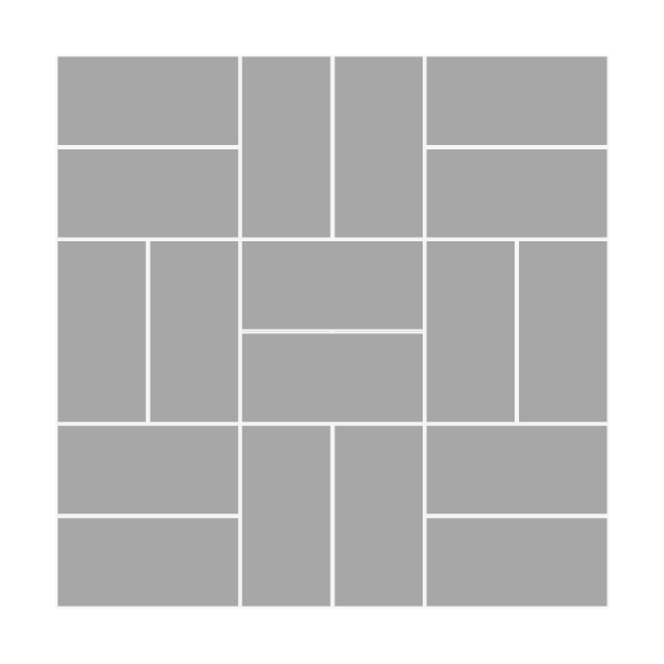 Ceramic Mosaic Tile Rectangle Subway