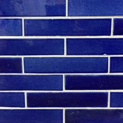 Ceramic Mosaic Tile Rectangle - blue