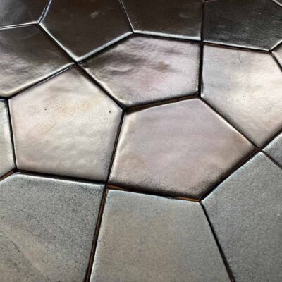 Ceramic Tile Mosaic Pentagon Shape - Gloria Effect